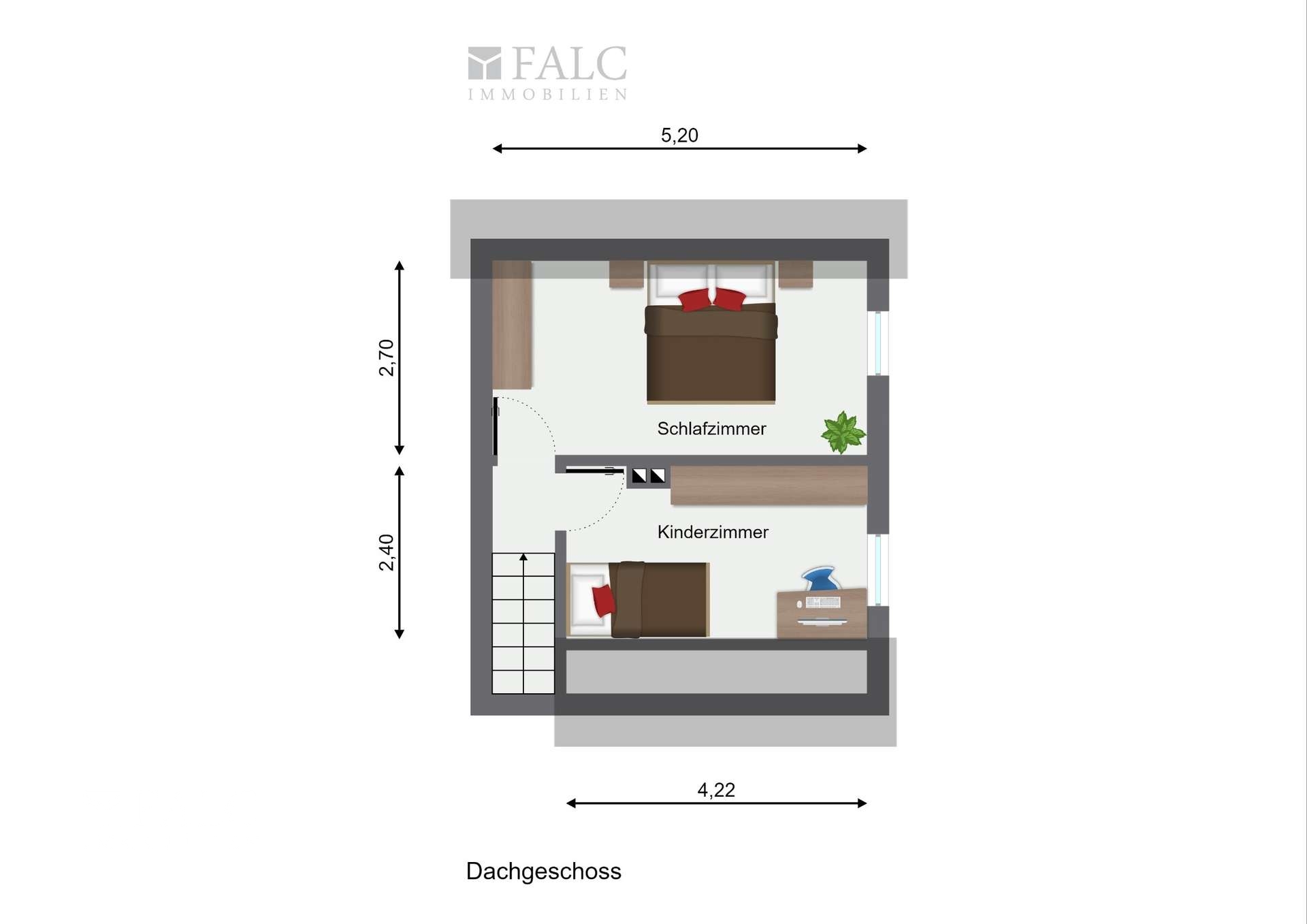 Grundriss Dachgeschoss